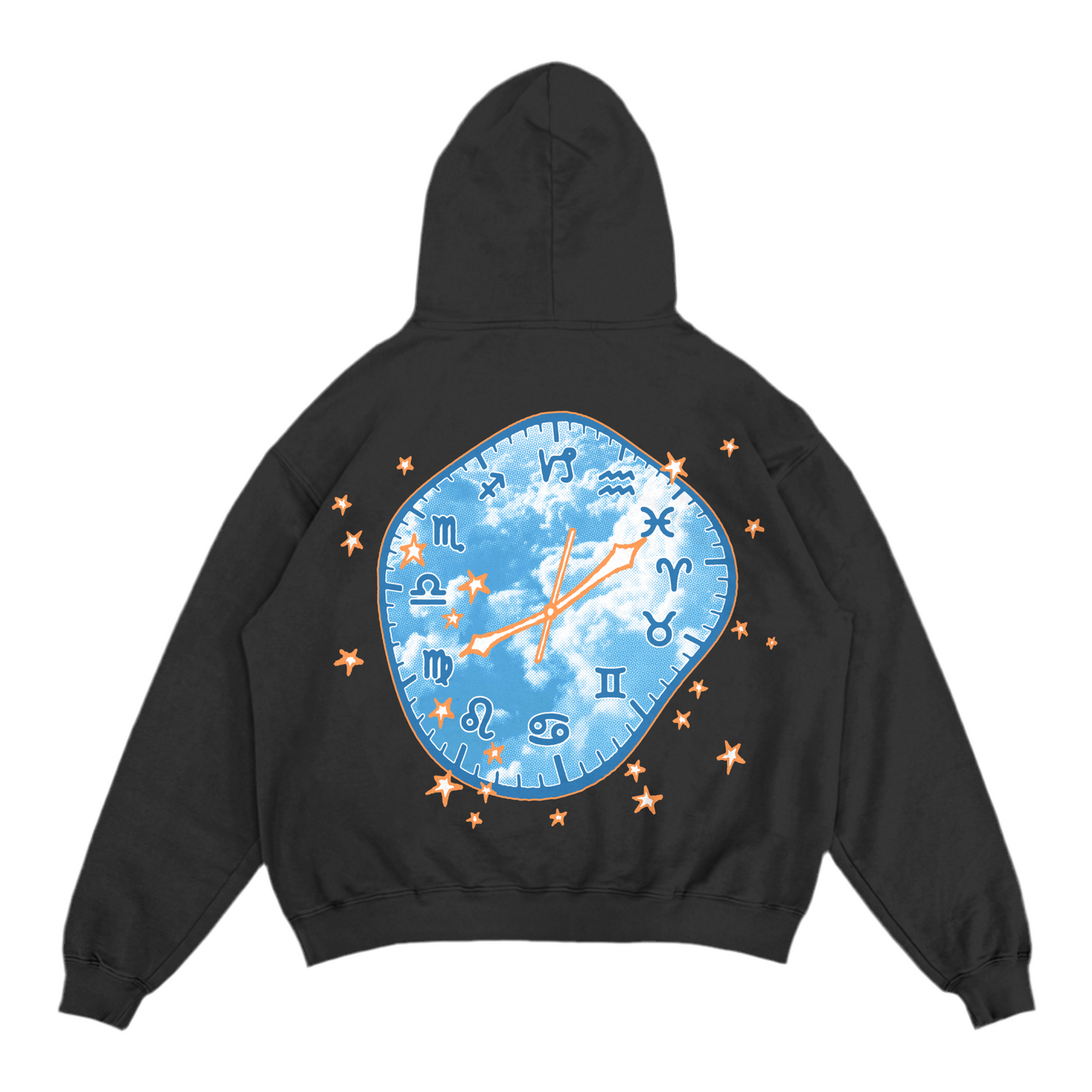 ZODIAC CLOCK HOODIE